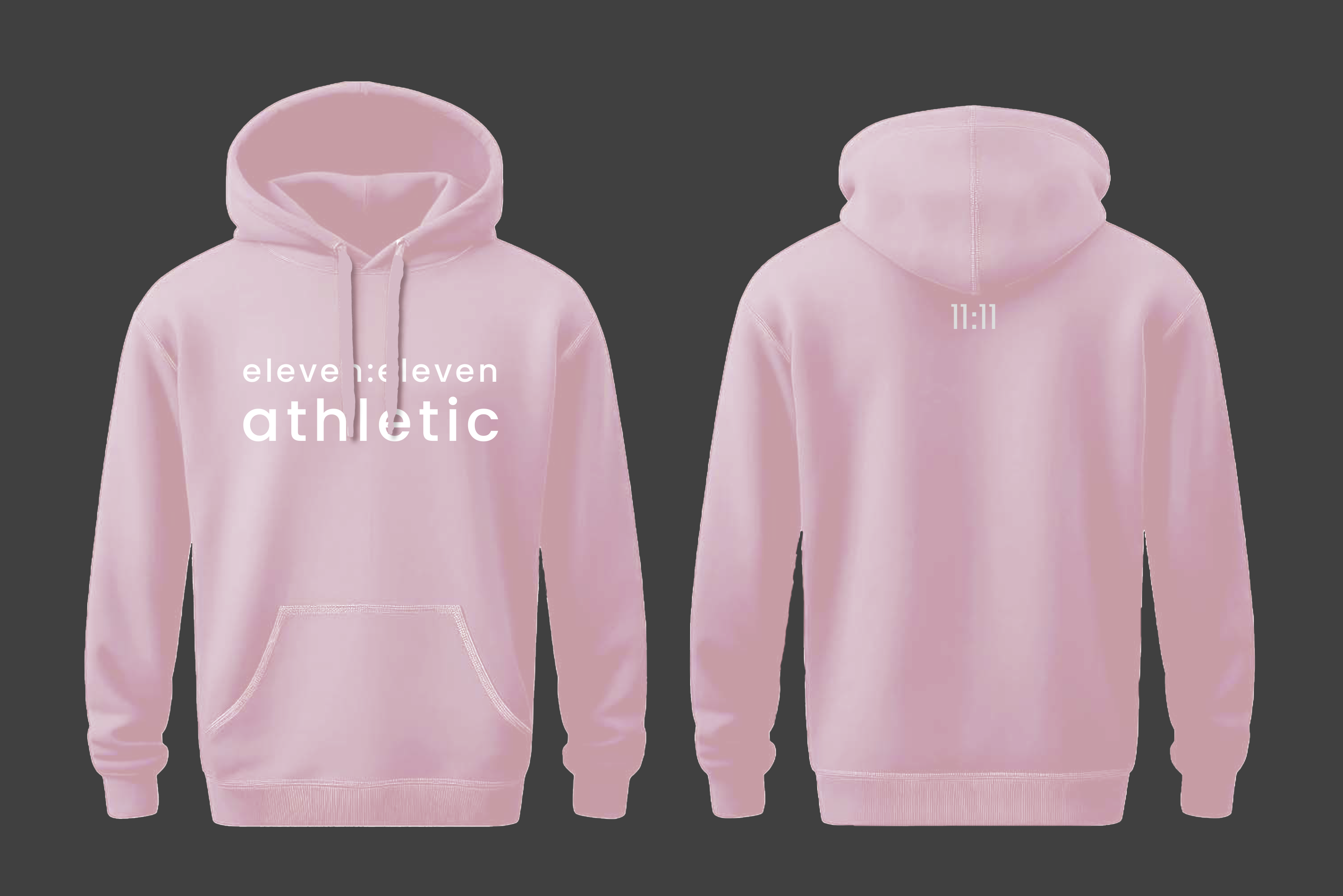 The Intention Hoodie - Baby Pink